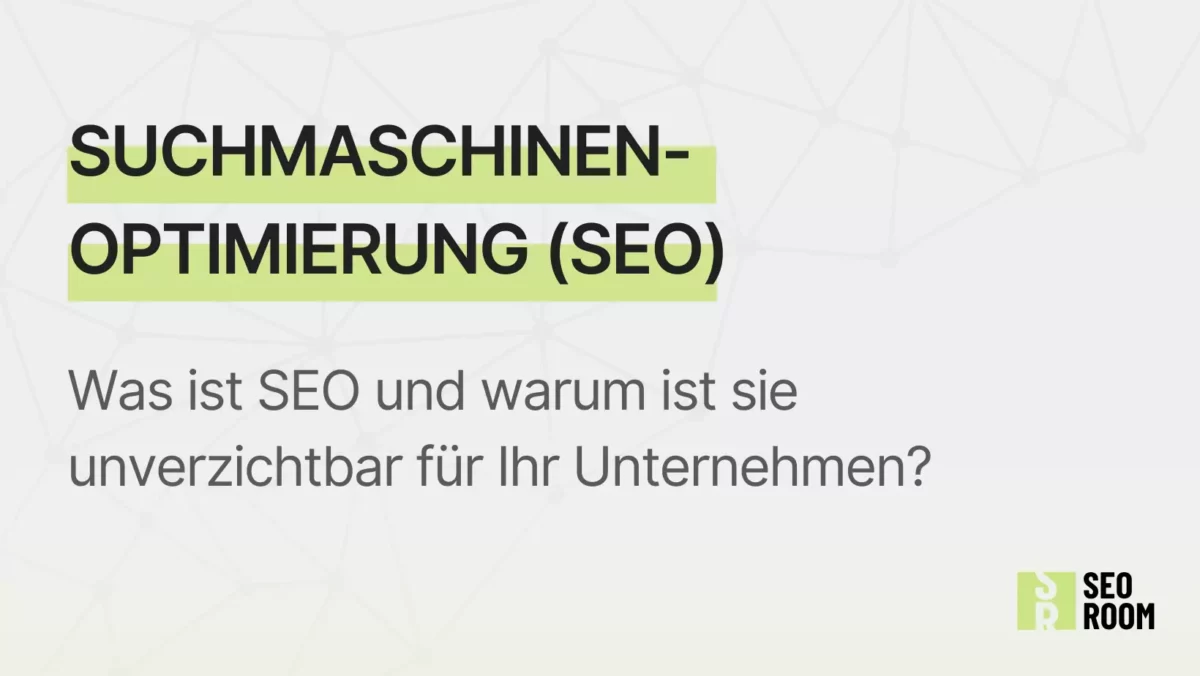 SEO-Strategie-Meeting in einem modernen Büro mit digitaler Präsentation